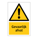 Gevaarlijk afval & Gevaarlijk afval & Gevaarlijk afval & Gevaarlijk afval & Gevaarlijk afval