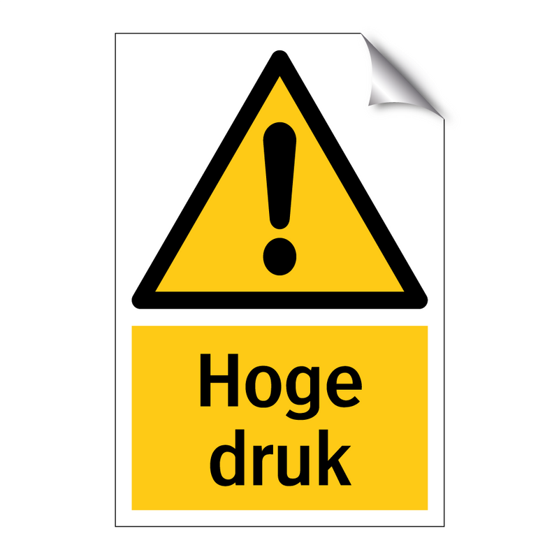Hoge druk & Hoge druk & Hoge druk & Hoge druk