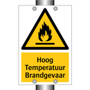 Hoog Temperatuur Brandgevaar & Hoog Temperatuur Brandgevaar & Hoog Temperatuur Brandgevaar