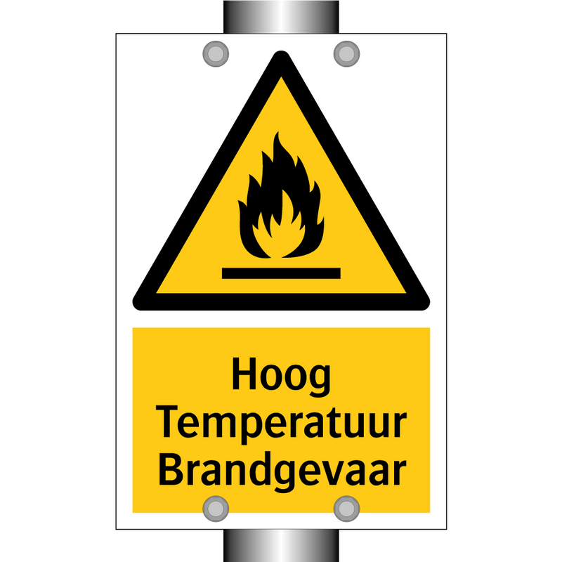 Hoog Temperatuur Brandgevaar & Hoog Temperatuur Brandgevaar & Hoog Temperatuur Brandgevaar