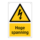 Hoge spanning & Hoge spanning & Hoge spanning & Hoge spanning & Hoge spanning & Hoge spanning