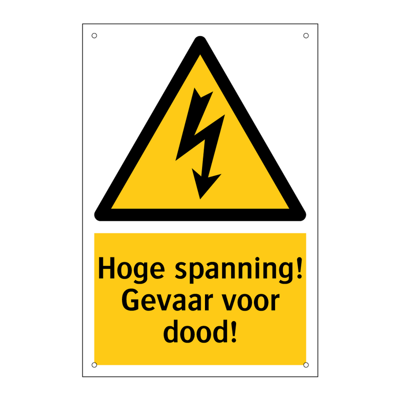 Hoge spanning! Gevaar voor dood! & Hoge spanning! Gevaar voor dood!
