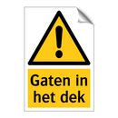 Gaten in het dek & Gaten in het dek & Gaten in het dek & Gaten in het dek