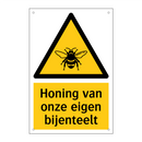 Honing van onze eigen bijenteelt & Honing van onze eigen bijenteelt
