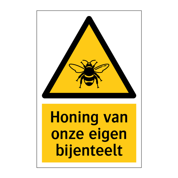 Honing van onze eigen bijenteelt & Honing van onze eigen bijenteelt
