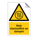 Hete vloeistoffen en dampen & Hete vloeistoffen en dampen & Hete vloeistoffen en dampen