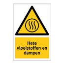 Hete vloeistoffen en dampen & Hete vloeistoffen en dampen & Hete vloeistoffen en dampen