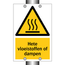 Hete vloeistoffen of dampen & Hete vloeistoffen of dampen & Hete vloeistoffen of dampen