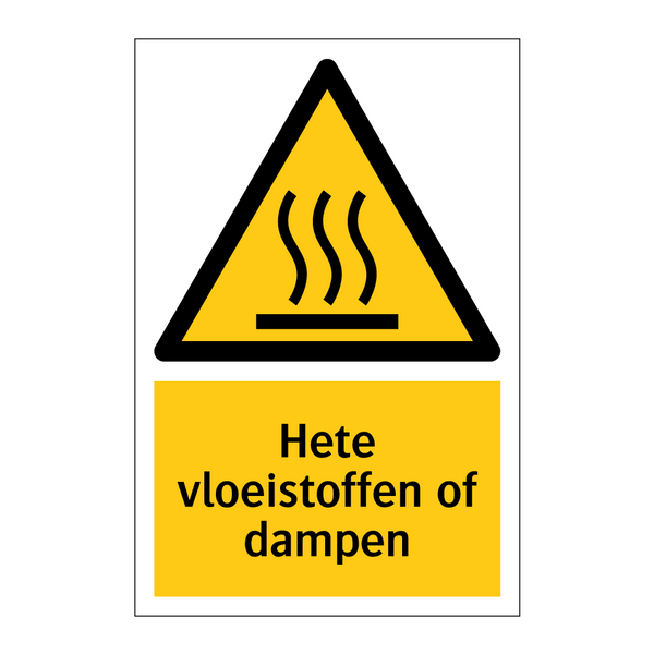 Hete vloeistoffen of dampen & Hete vloeistoffen of dampen & Hete vloeistoffen of dampen