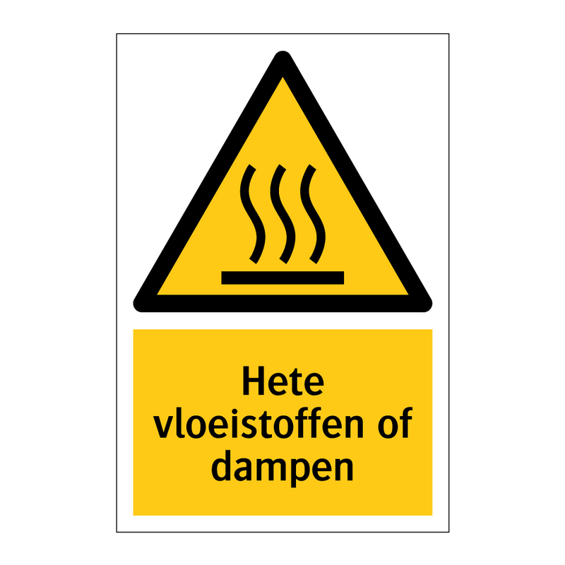 Hete vloeistoffen of dampen & Hete vloeistoffen of dampen & Hete vloeistoffen of dampen
