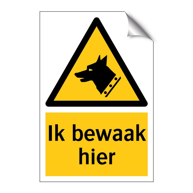 Ik bewaak hier & Ik bewaak hier & Ik bewaak hier & Ik bewaak hier