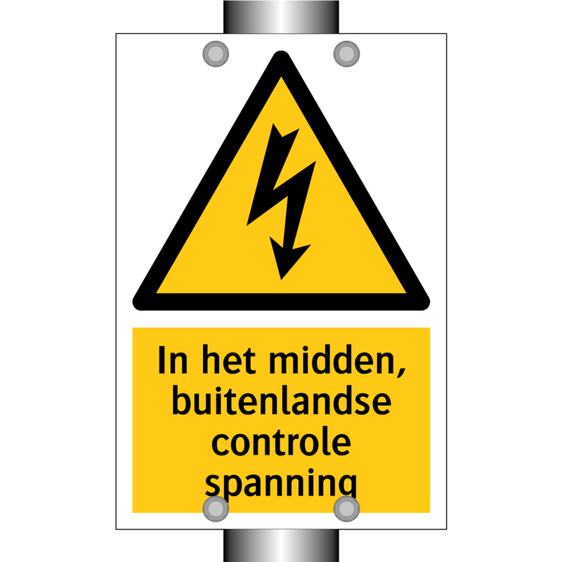 In het midden, buitenlandse controle spanning & In het midden, buitenlandse controle spanning