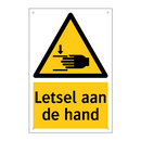Letsel aan de hand & Letsel aan de hand & Letsel aan de hand & Letsel aan de hand