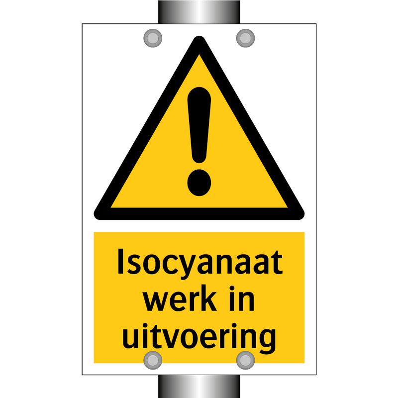 Isocyanaat werk in uitvoering & Isocyanaat werk in uitvoering & Isocyanaat werk in uitvoering