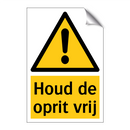 Houd de oprit vrij & Houd de oprit vrij & Houd de oprit vrij & Houd de oprit vrij