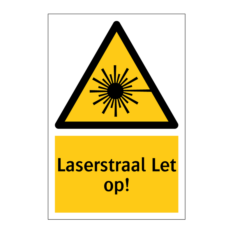 Laserstraal Let op! & Laserstraal Let op! & Laserstraal Let op! & Laserstraal Let op!