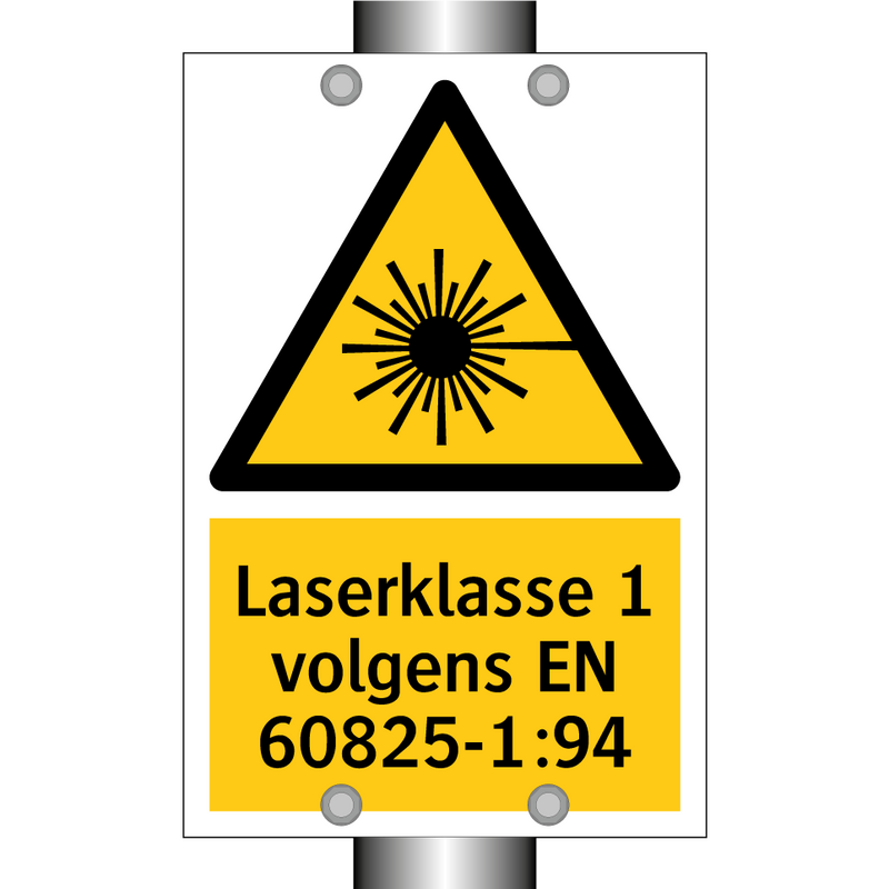 Laserklasse 1 volgens EN 60825-1:94 & Laserklasse 1 volgens EN 60825-1:94
