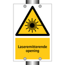 Laseremitterende opening & Laseremitterende opening & Laseremitterende opening