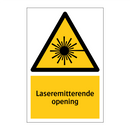 Laseremitterende opening & Laseremitterende opening & Laseremitterende opening