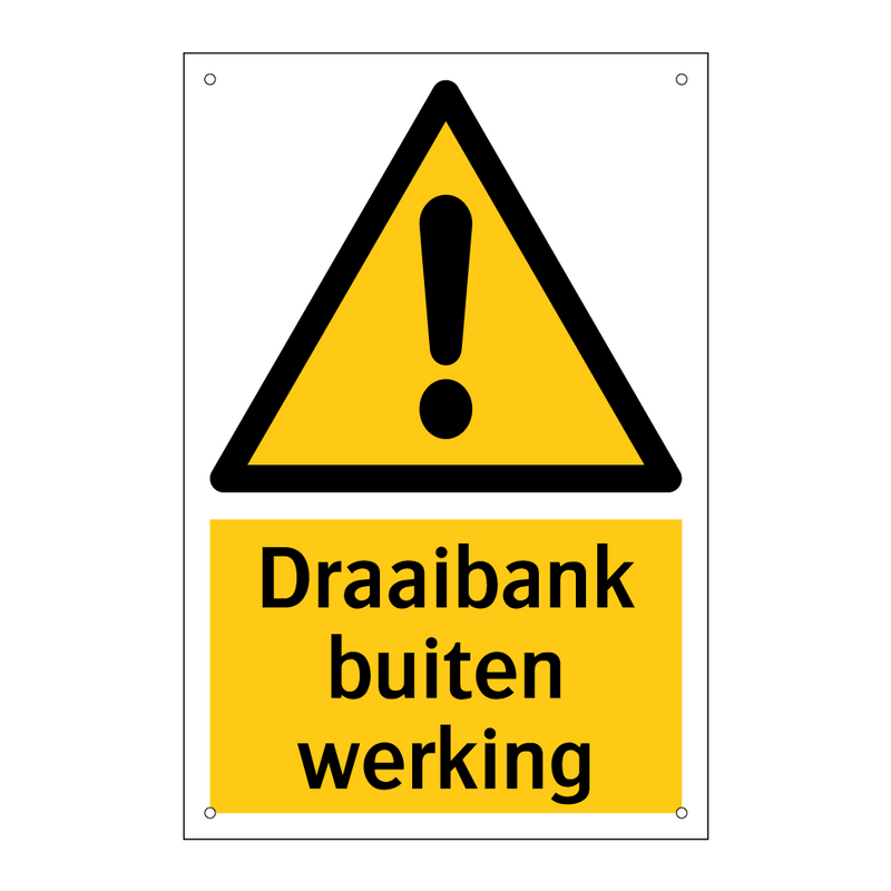 Draaibank buiten werking & Draaibank buiten werking & Draaibank buiten werking