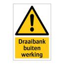 Draaibank buiten werking & Draaibank buiten werking & Draaibank buiten werking