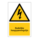 Dodelijke hoogspanningslijn & Dodelijke hoogspanningslijn & Dodelijke hoogspanningslijn