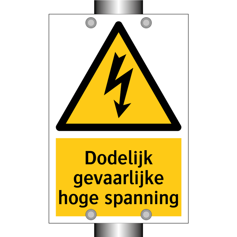 Dodelijk gevaarlijke hoge spanning & Dodelijk gevaarlijke hoge spanning