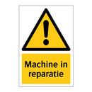 Machine in reparatie & Machine in reparatie & Machine in reparatie & Machine in reparatie