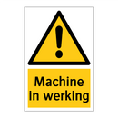 Machine in werking & Machine in werking & Machine in werking & Machine in werking
