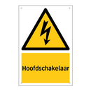 Hoofdschakelaar & Hoofdschakelaar & Hoofdschakelaar & Hoofdschakelaar & Hoofdschakelaar