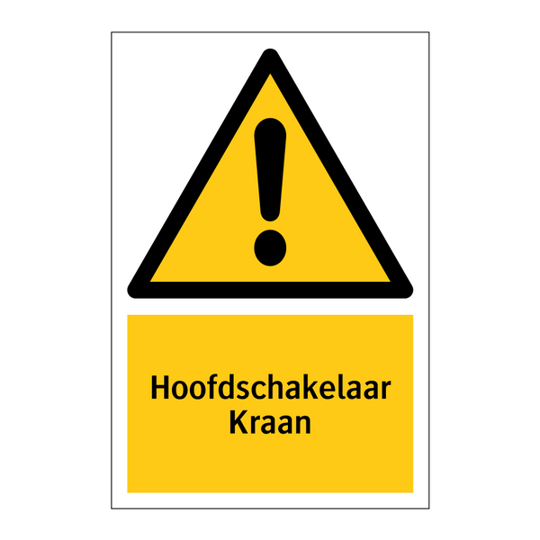 Hoofdschakelaar Kraan & Hoofdschakelaar Kraan & Hoofdschakelaar Kraan & Hoofdschakelaar Kraan