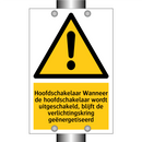 Hoofdschakelaar Wanneer de hoofdschakelaar wordt uitgeschakeld, blijft de verlichtingskring geënergetiseerd