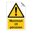 Maximaal 10 personen & Maximaal 10 personen & Maximaal 10 personen & Maximaal 10 personen
