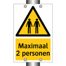 Maximaal 2 personen & Maximaal 2 personen & Maximaal 2 personen & Maximaal 2 personen