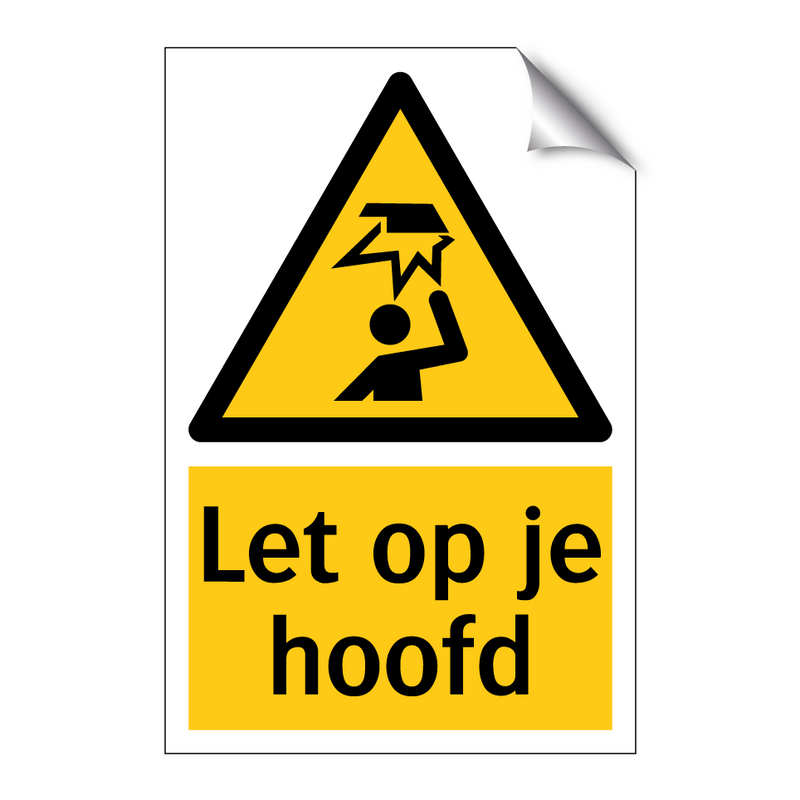 Let op je hoofd & Let op je hoofd & Let op je hoofd & Let op je hoofd