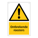 Ontbrekende roosters & Ontbrekende roosters & Ontbrekende roosters & Ontbrekende roosters