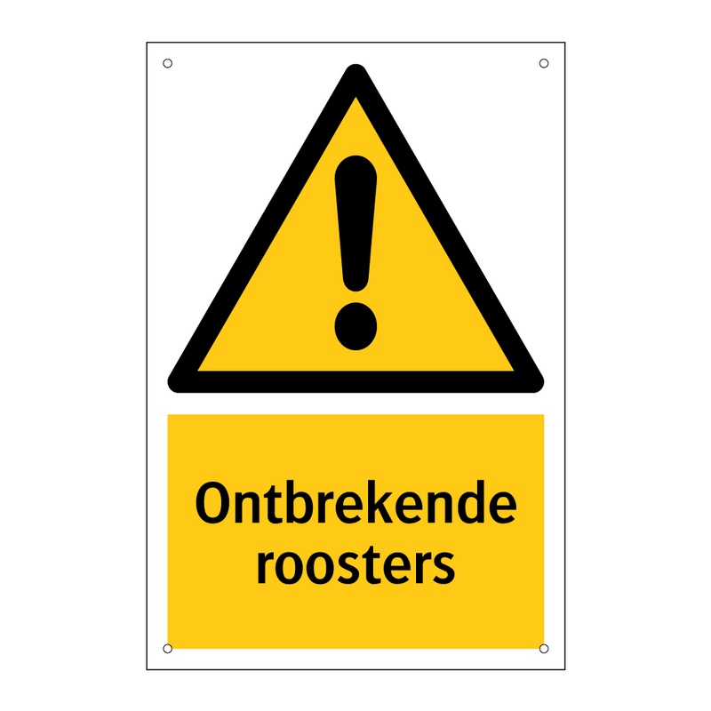 Ontbrekende roosters & Ontbrekende roosters & Ontbrekende roosters & Ontbrekende roosters