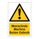 Motraclinde Machine Buiten Gebruik & Motraclinde Machine Buiten Gebruik