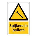 Spijkers in pallets & Spijkers in pallets & Spijkers in pallets & Spijkers in pallets