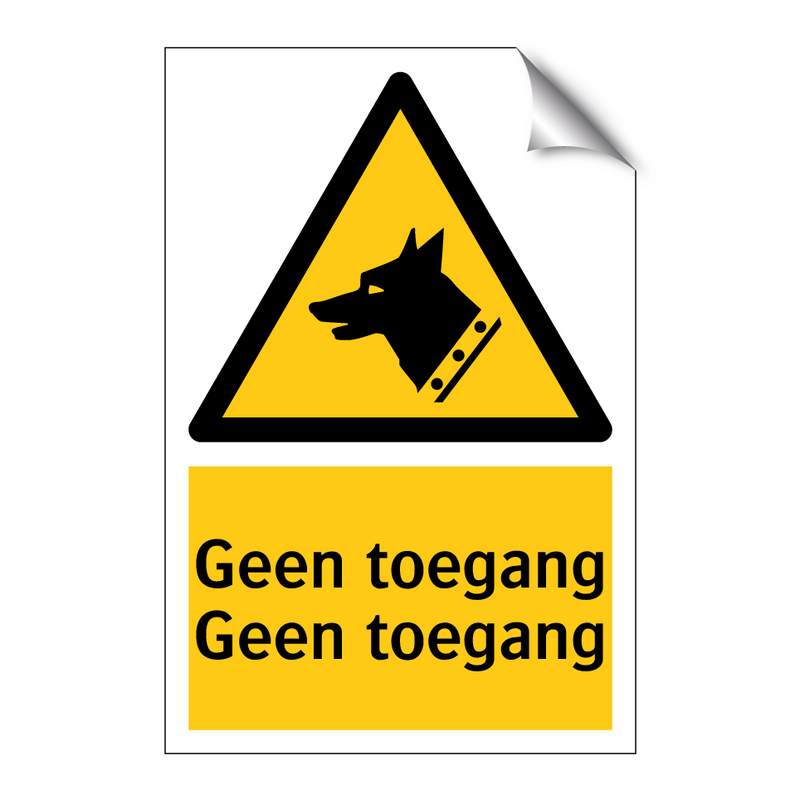 Geen toegang Geen toegang & Geen toegang Geen toegang & Geen toegang Geen toegang