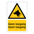 Geen toegang Geen toegang & Geen toegang Geen toegang & Geen toegang Geen toegang