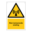 Niet-ioniserende straling & Niet-ioniserende straling & Niet-ioniserende straling
