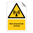 Niet-ioniserende straling & Niet-ioniserende straling & Niet-ioniserende straling