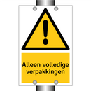 Alleen volledige verpakkingen & Alleen volledige verpakkingen & Alleen volledige verpakkingen