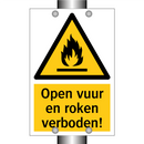 Open vuur en roken verboden! & Open vuur en roken verboden! & Open vuur en roken verboden!