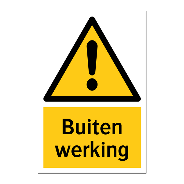 Buiten werking & Buiten werking & Buiten werking & Buiten werking & Buiten werking & Buiten werking