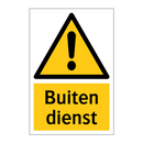 Buiten dienst & Buiten dienst & Buiten dienst & Buiten dienst & Buiten dienst & Buiten dienst