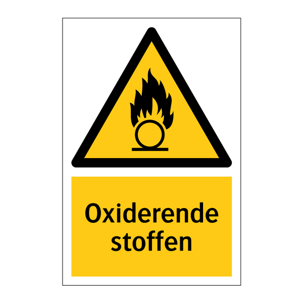 Oxiderende stoffen & Oxiderende stoffen & Oxiderende stoffen & Oxiderende stoffen