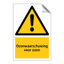 Ozonwaarschuwing voor ozon & Ozonwaarschuwing voor ozon & Ozonwaarschuwing voor ozon