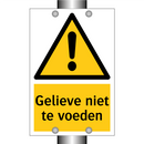 Gelieve niet te voeden & Gelieve niet te voeden & Gelieve niet te voeden & Gelieve niet te voeden